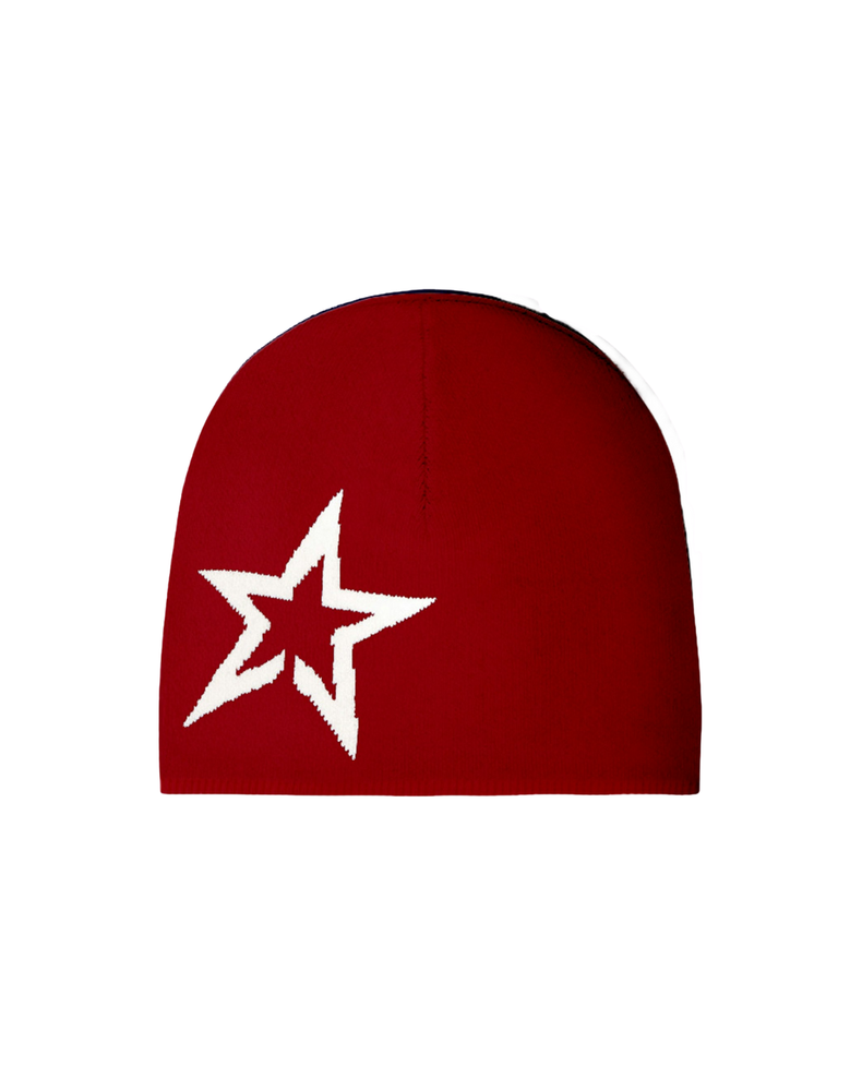 Logo Star Merino Wool Beanie