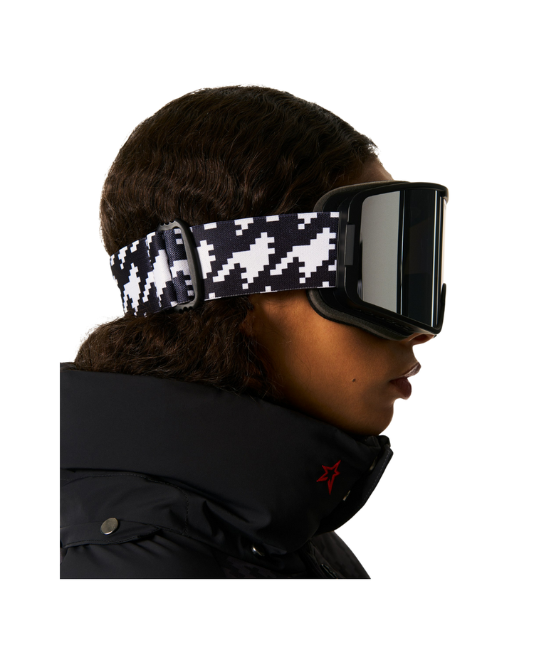 Houndstooth Ski Goggles