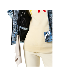 Metallic Polar Flare Down Jacket
