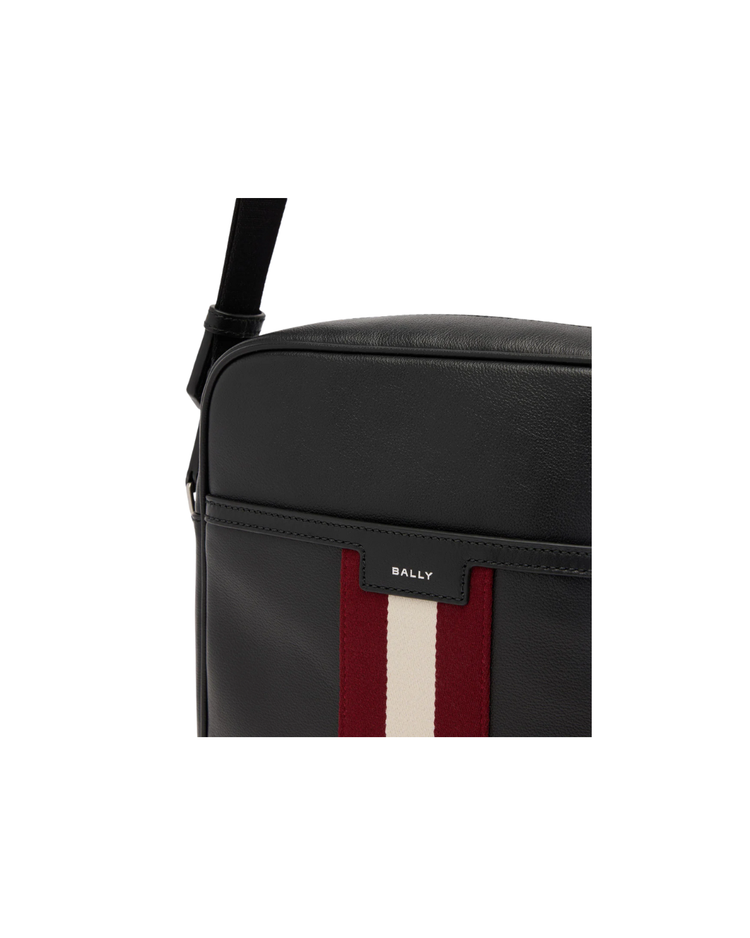 Code Crossbody Bag in Leather