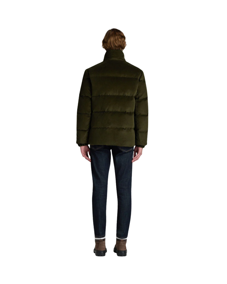 Puffer Jacket in Cotton Corduroy