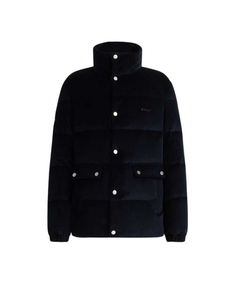 Puffer Jacket in Cotton Corduroy