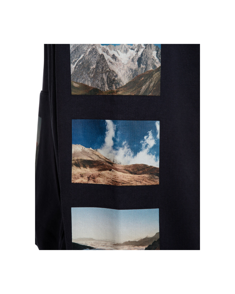 Hoodie with Vintage Postcards