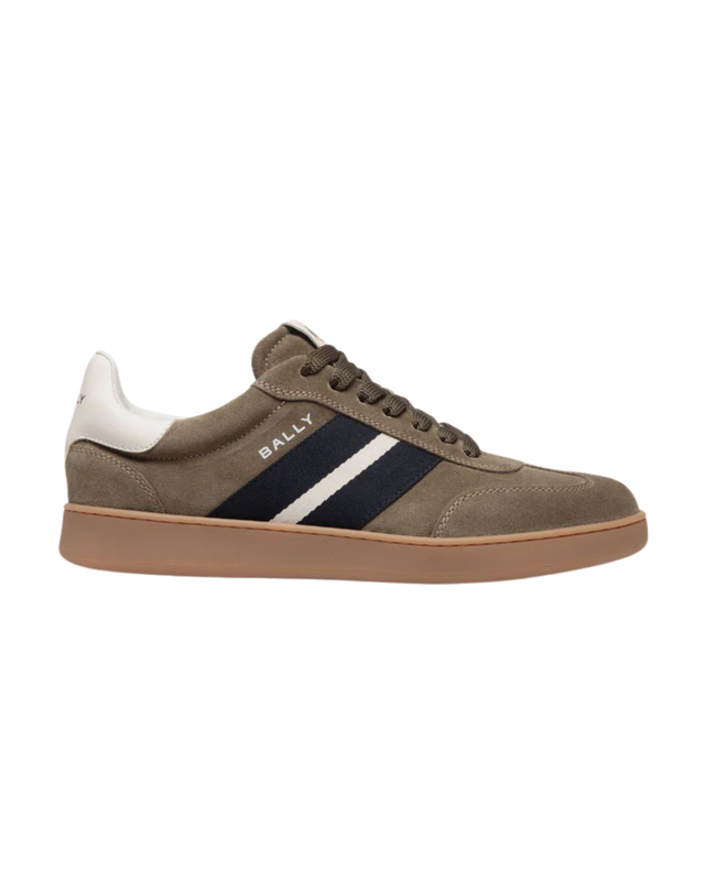 Retro Crest Sneaker in Suede