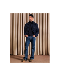 Retro Crest Sneaker in Suede