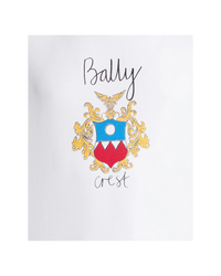 T-Shirt in Cotton with a Bally Crest
