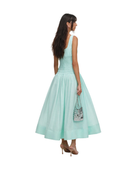 Mint Ramie Midi Dress