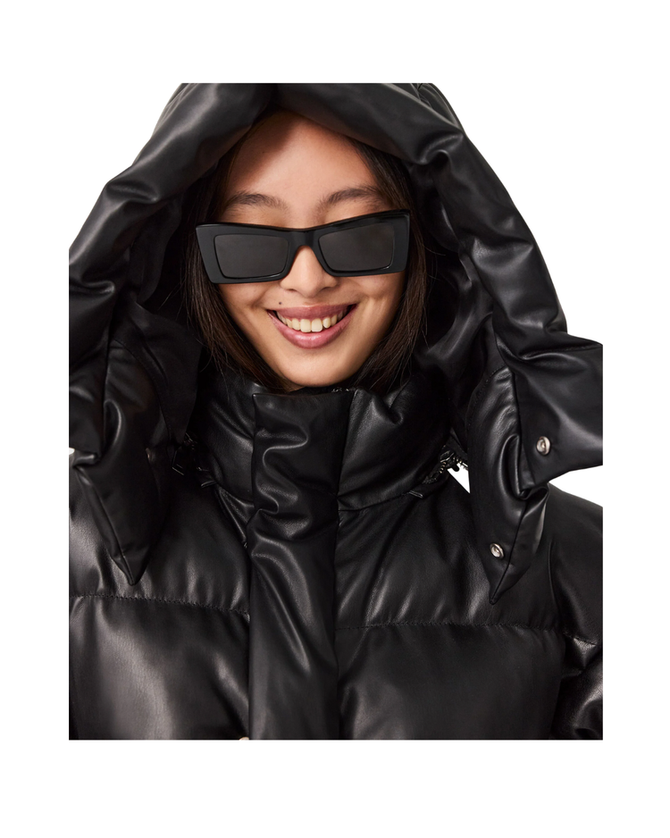Padded Vegan Puffer Coat