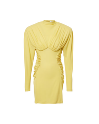 Crepe Jersey Mini Dress