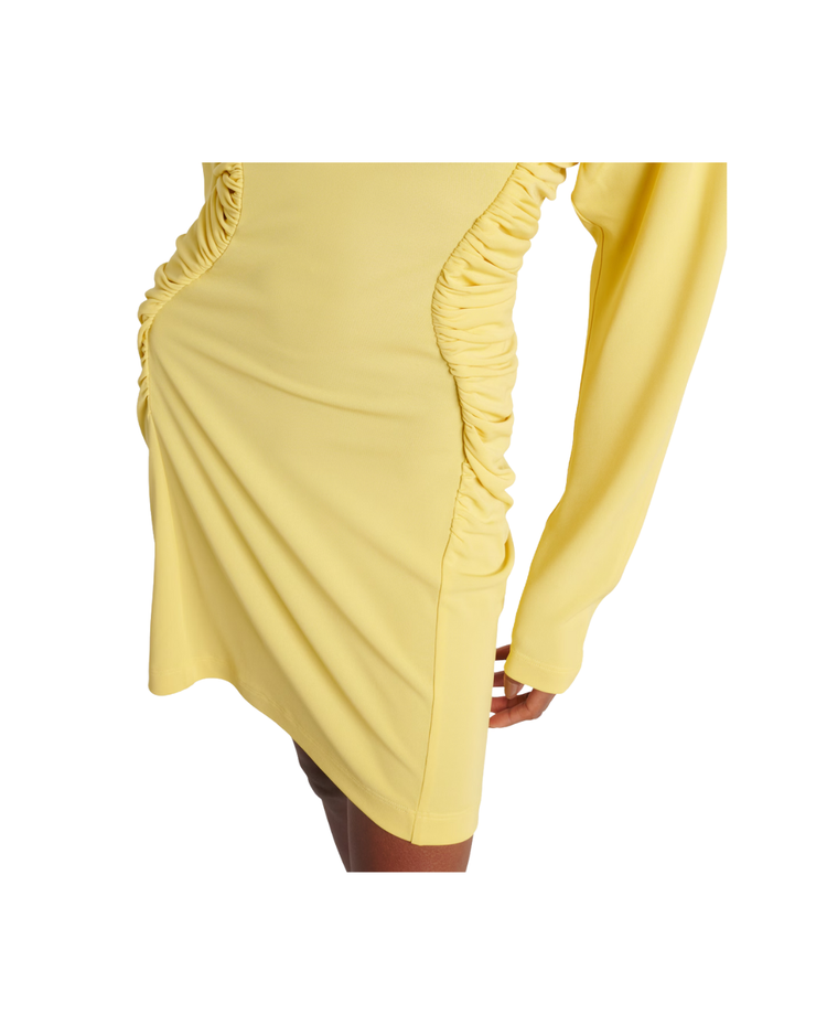 Crepe Jersey Mini Dress