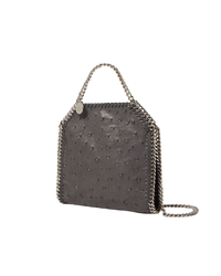 Falabella Ostrich Tiny Tote Bag
