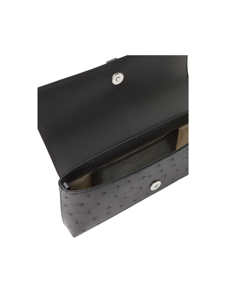 Ryder Ostrich Pochette Shoulder Bag