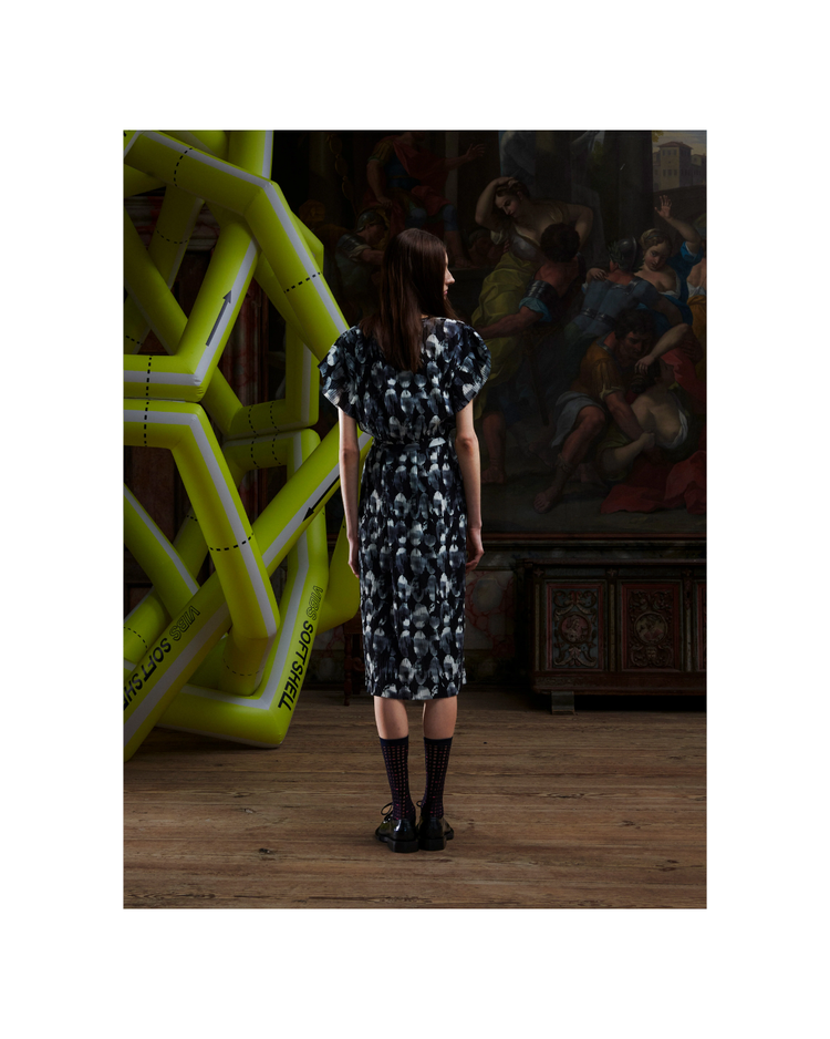 New Pina Plissé Dress