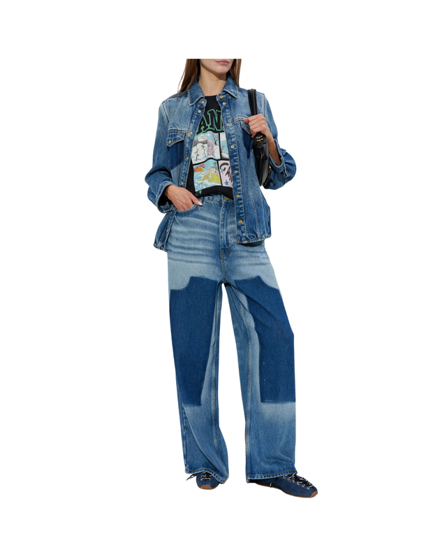 Light Weight Denim Baggy Jeans