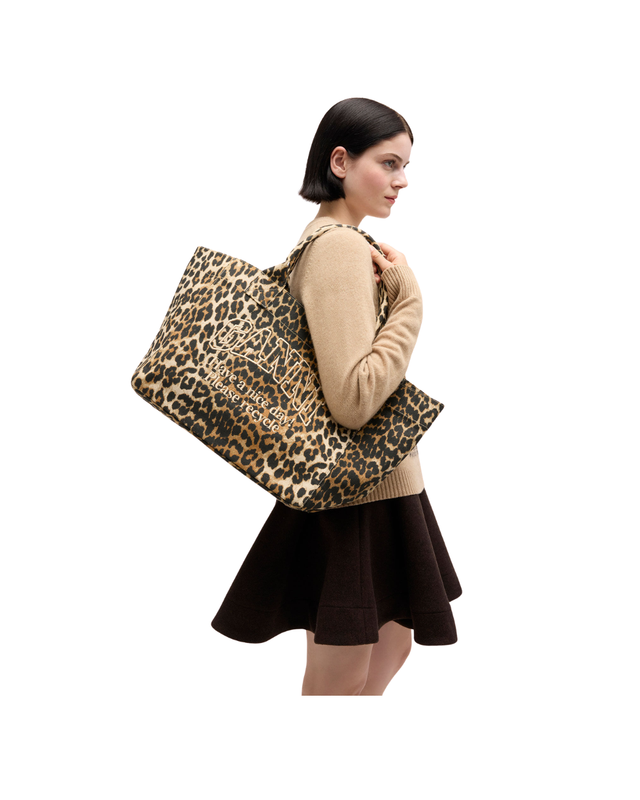 Leopard Medium Tote
