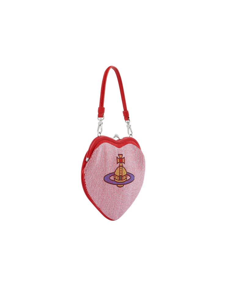 Belle Heart Frame Purse