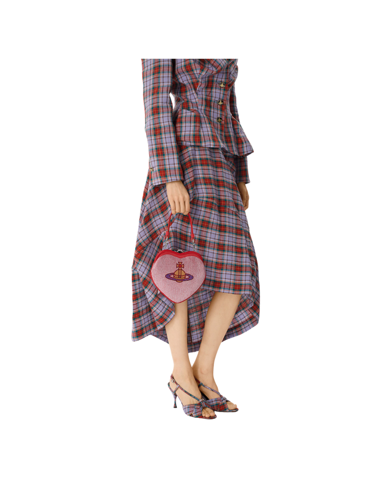 Belle Heart Frame Purse