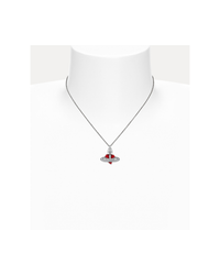 New Diamante Heart Pendant Necklace