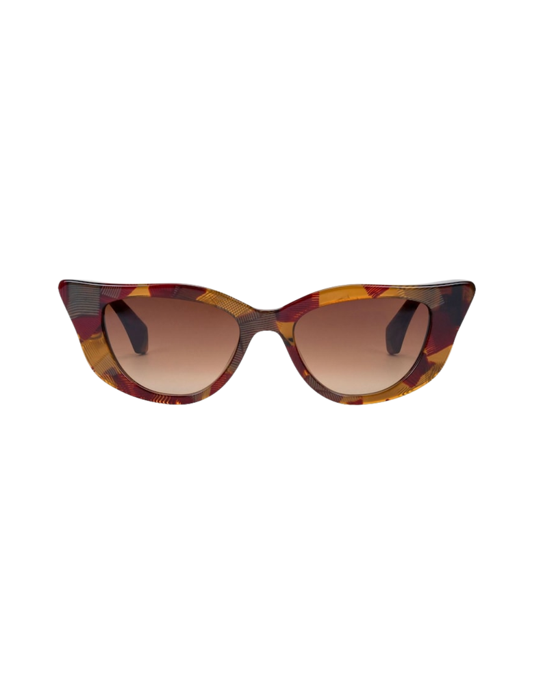 Vivienne Westwood Brown Pattern Sunglasses
