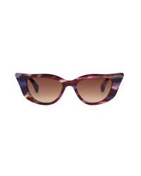 Vivienne Westwood Purple Pattern Sunglasses