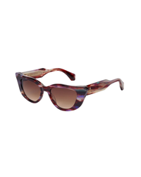 Vivienne Westwood Purple Pattern Sunglasses