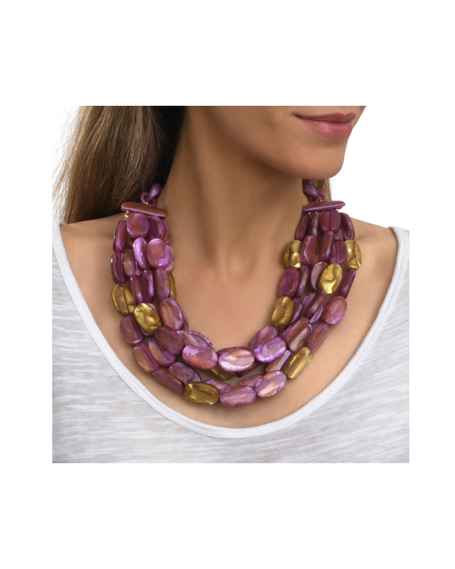 Laura Necklace Skyblue