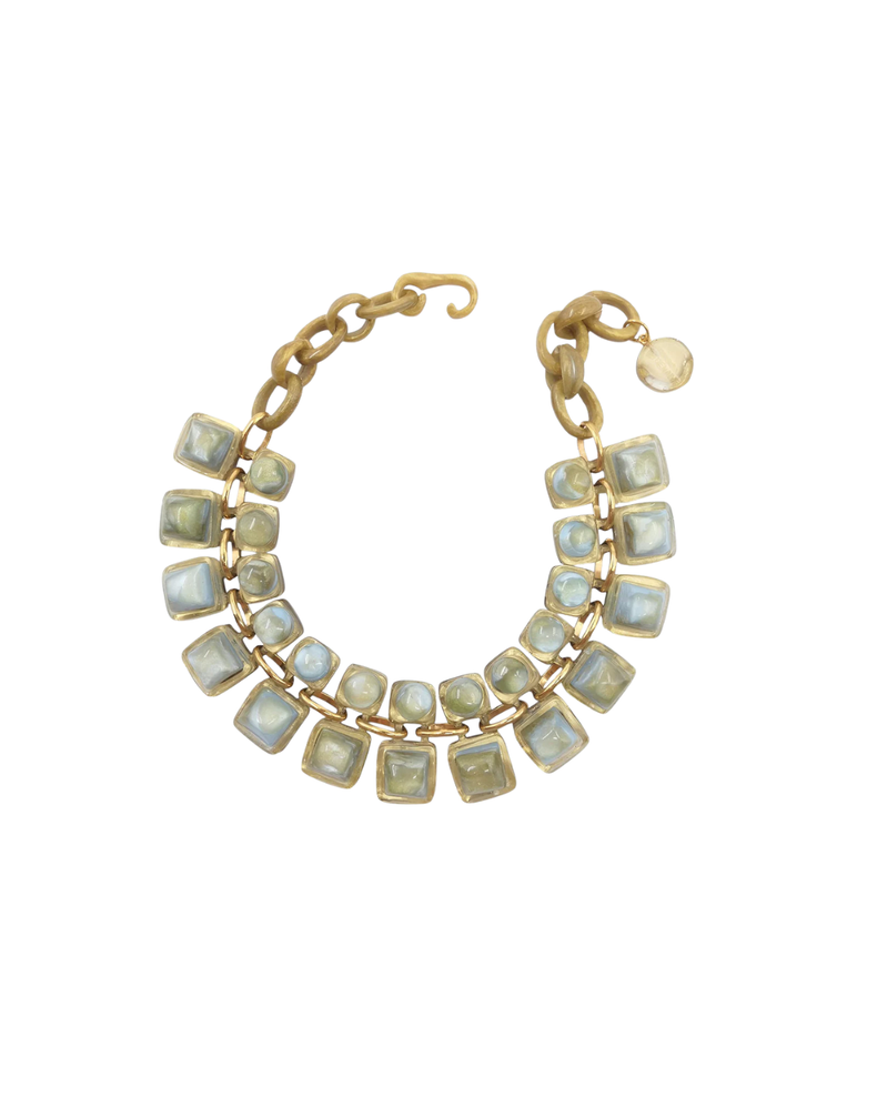 Jade Necklace Skyblue