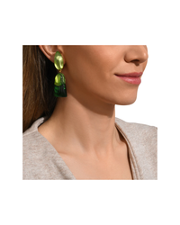 Izia Clip Earrings Ivory / Gold