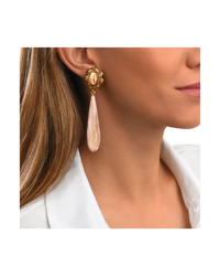 Agacia Clip Earrings Hyacinth