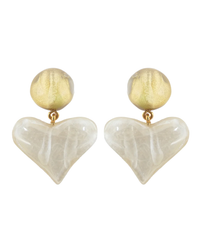Orisha Clip Earrings Nacre