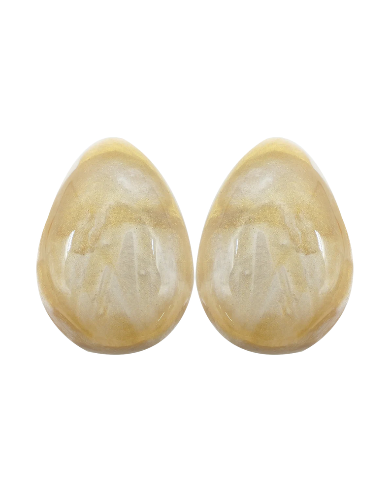 Dana Clip Earrings Dune