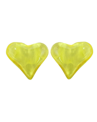 Savine Clip Earrings Peridot