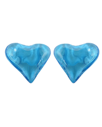 Savine Clip Earrings Turquoise