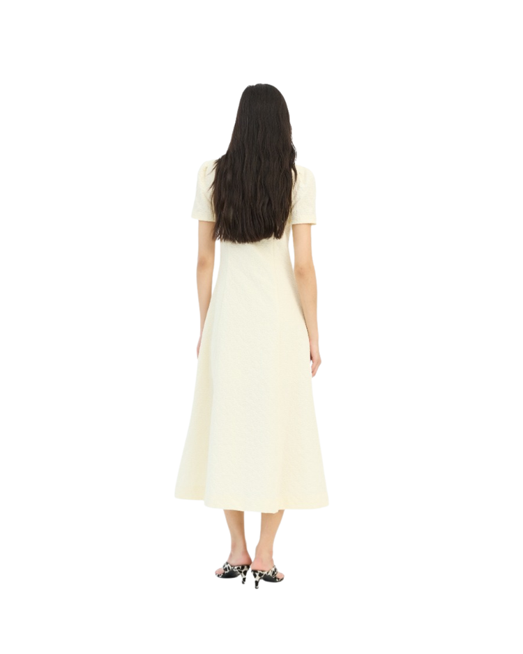 Jacquard Flared Dress