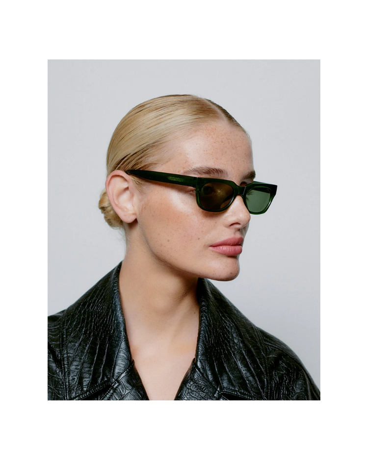 Bror Dark Green Transparent