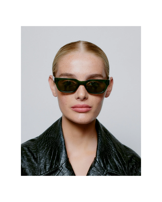 Bror Dark Green Transparent