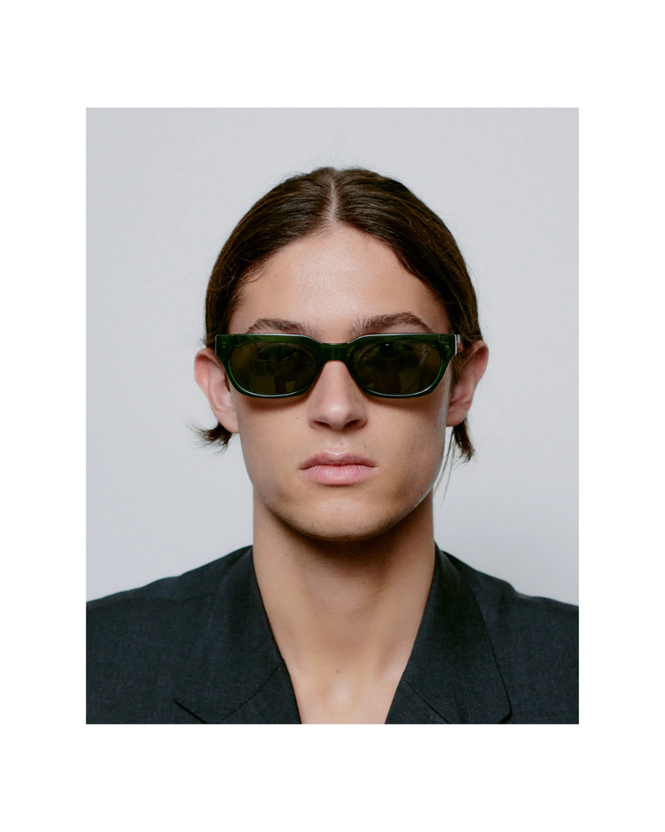 Bror Dark Green Transparent