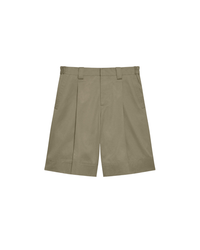 Chino Pleated Shorts