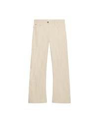 Crushed Bootcut Jeans