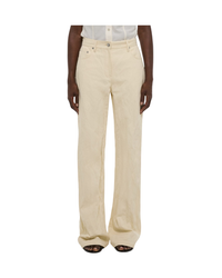 Crushed Bootcut Jeans