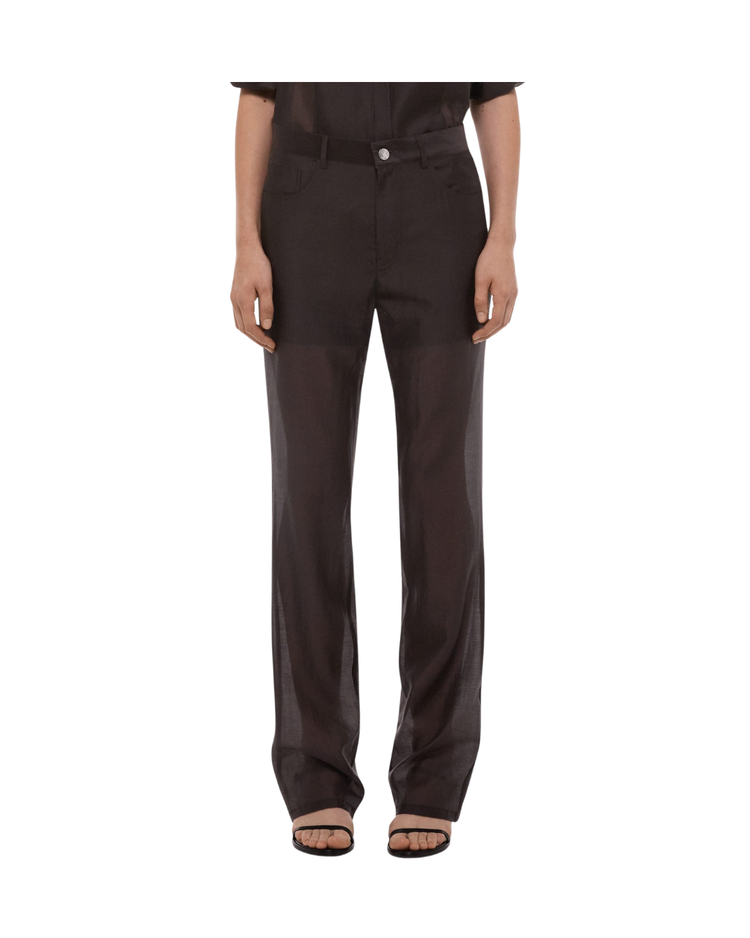 Sheer Bootcut Trousers