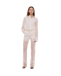 Sheer Bootcut Trousers