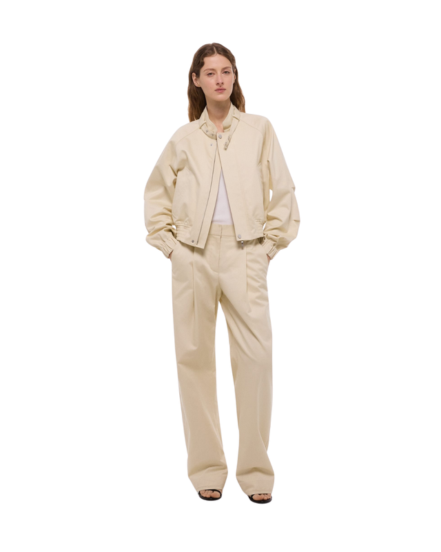 Relaxed Pleated Trousers