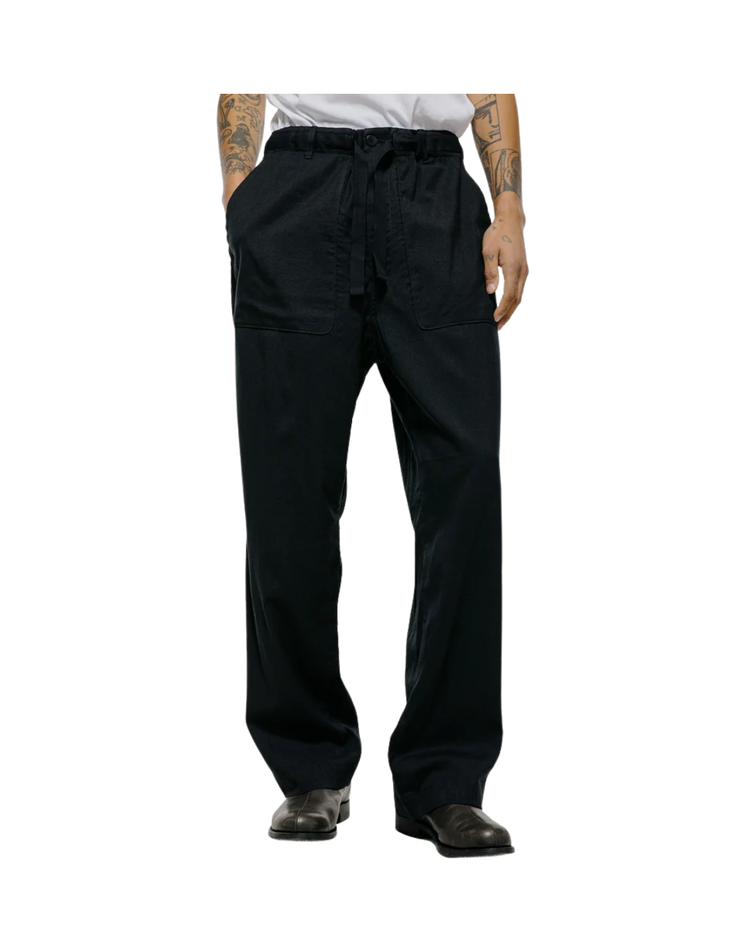 Tumble Washed Wide Easy Pants