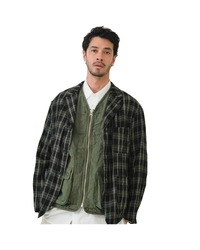 Check Tailored Jacket