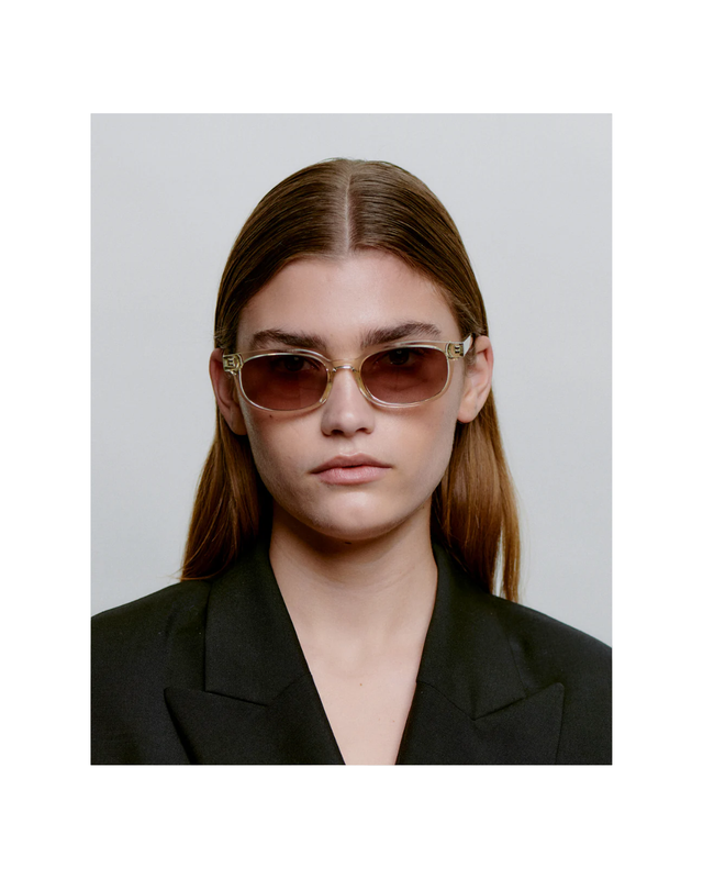 Charlie Ecru Transparent