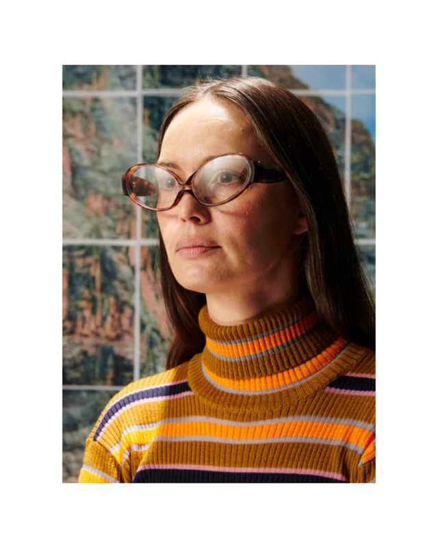 Upside Down Glasses - Turtoise