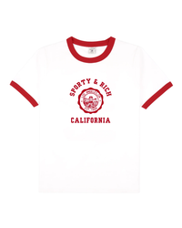 California Emblem Soft Ringer Tee