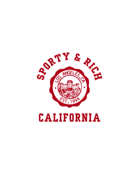California Emblem Soft Ringer Tee