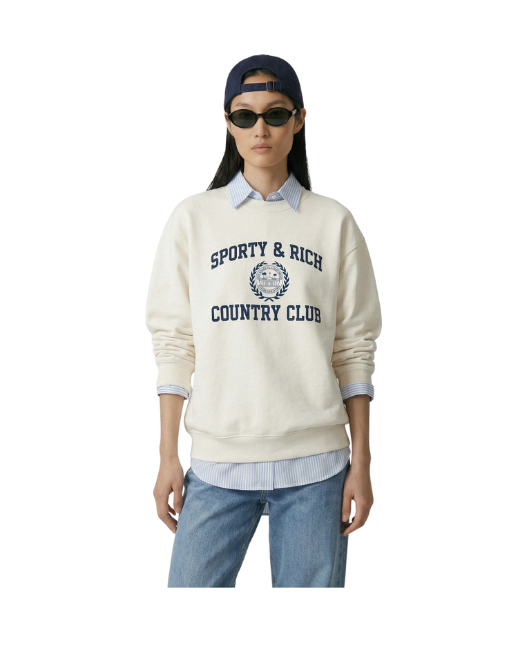 Varsity Crest Crewneck